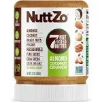 Nuttzo 7 Nut & Seed Butter, Keto, Crunchy - 12 oz