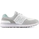 New Balance Women's 574 Greens Golf Shoes, Size 9.5, White/Grey