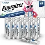 Energizer Ultimate Lithium AAA Batteries, 24 Pack