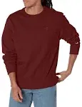 NWT Champion Crew Neck Sweatshirt Mens Small Maroon Fleece Powerblend