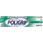 Super Poligrip Denture Adhesive Cream Additive Free - 2.4 oz