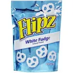 Flipz 7.5 oz White Fudge Covered Pretzels