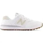 New Balance Women's 574 Greens V2 Golf Shoes - White (Size 7)