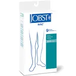 Jobst Relief 20-30 Thigh High Open Toe Beige Stockings - Small