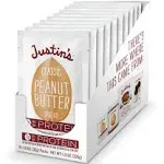 JUSTIN'S Classic Gluten-Free Peanut Butter Spread Squeeze Packs, 1.15 Ounce (10 Pack)