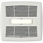 Broan-NuTone AE110L Ventilation Fan with LED Light and Roomside Installation, ENERGY STAR Certified, 110 CFM 1.0 Sones White