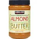 Kirkland Signature Creamy Almond Butter 27 oz