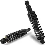 Yamaha Golf Cart Shock Absorber Rear Heavy Duty with Sprigns for Yamaha Gas and Electric G14, G16, G19, G20, G22 and G29 Drive Golf Cart Models OEM JN4-F2210-00-00, JN3-F2210-00（Black)