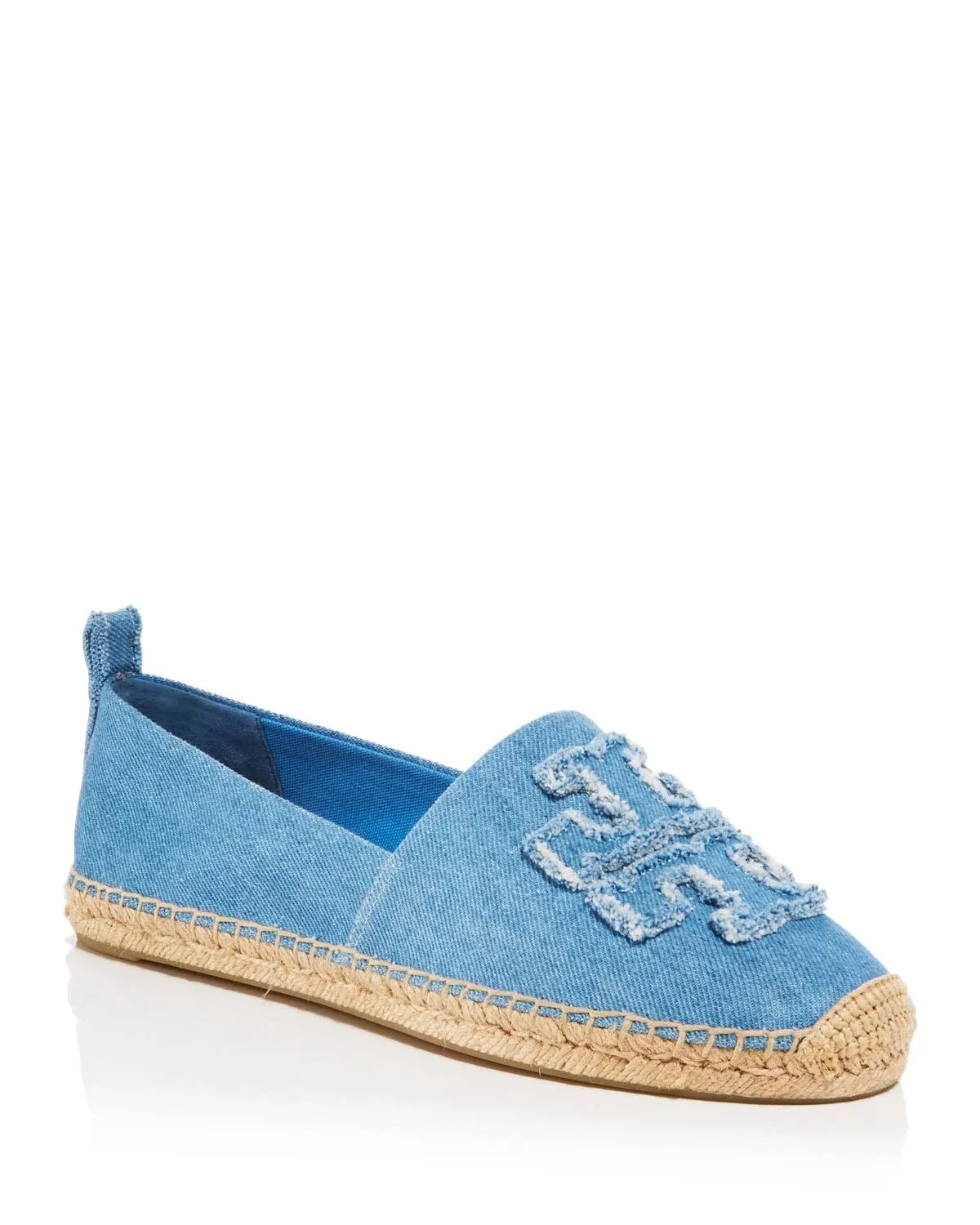 NIB Tory Burch Weston Flat Espadrille Chambray