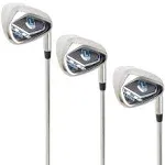 LAZRUS Premium Golf Irons Individual or Golf Irons Set for Men (4,5,6,7,8,9,PW) or Driving Irons (23) Right or Left Hand Steel Shaft Regular Flex Golf