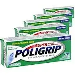 Poligrip Super Denture Adhesive Cream Free