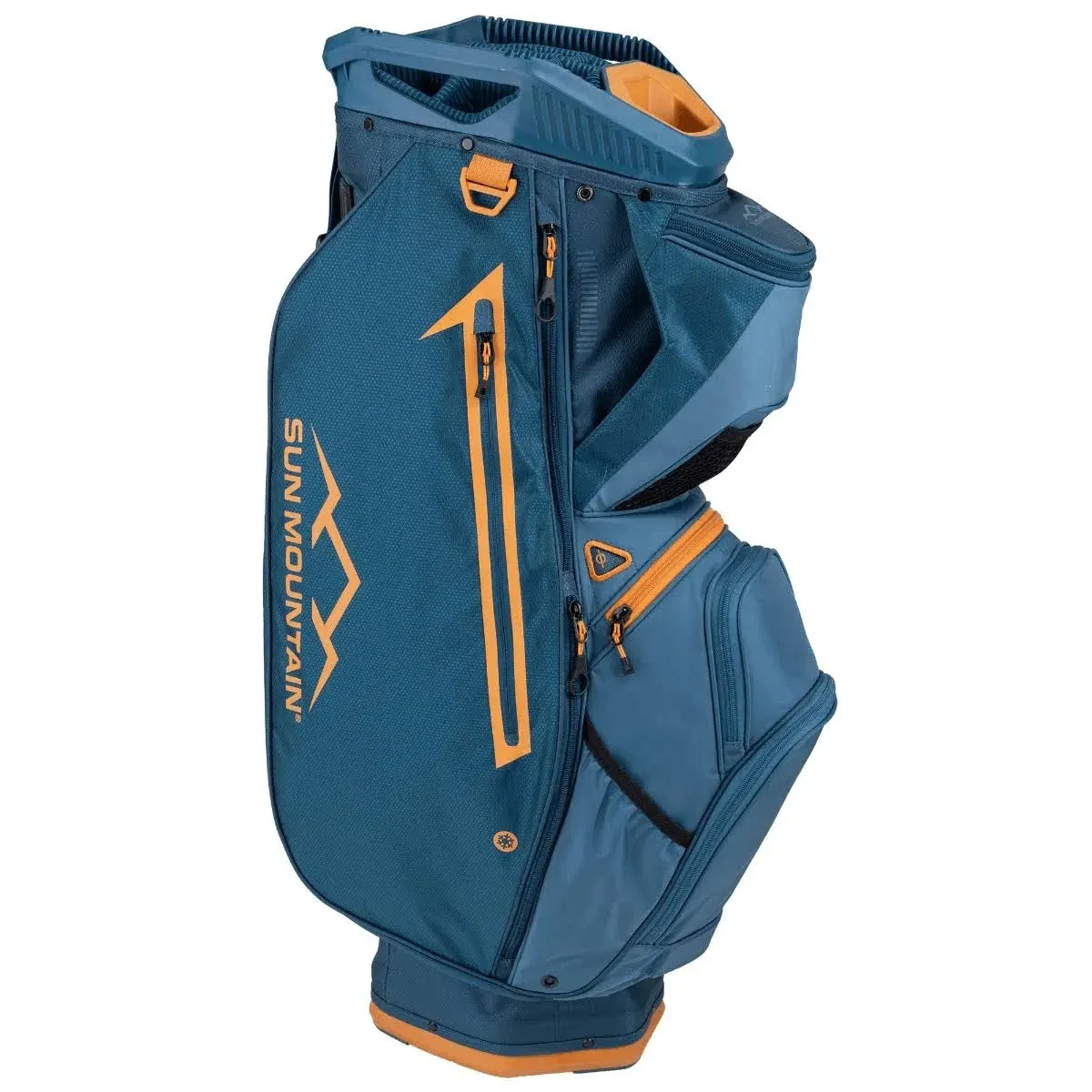 Sun Mountain 2024 Sync Golf Cart Bag, HARBOR-SPRUCE-OCHRE