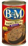 B & M Brown Bread, Raisin - 16 oz