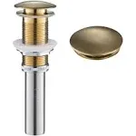 Kraus PU-10BG Pop-Up Drain for Bathroom Sink Brushed Gold