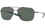 Costa Del Mar Canaveral Sunglasses Brushed Gray / Gray 580G