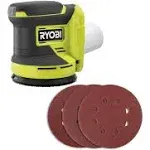 Ryobi ONE+ 18V 5" Random Orbit Sander Reduced Vibration (Renewed)