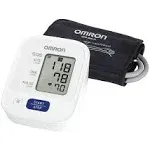 New Omron 3 Series Upper Arm Blood Pressure Monitor (Model Bp7100), Size: 9_in._to_17_in., Black