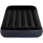 Intex Dura Pillow Rest Classic Blow Up Mattress Air Bed with Pump, Twin