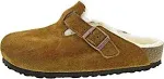 Birkenstock Boston Shearling Clogs - Antique White