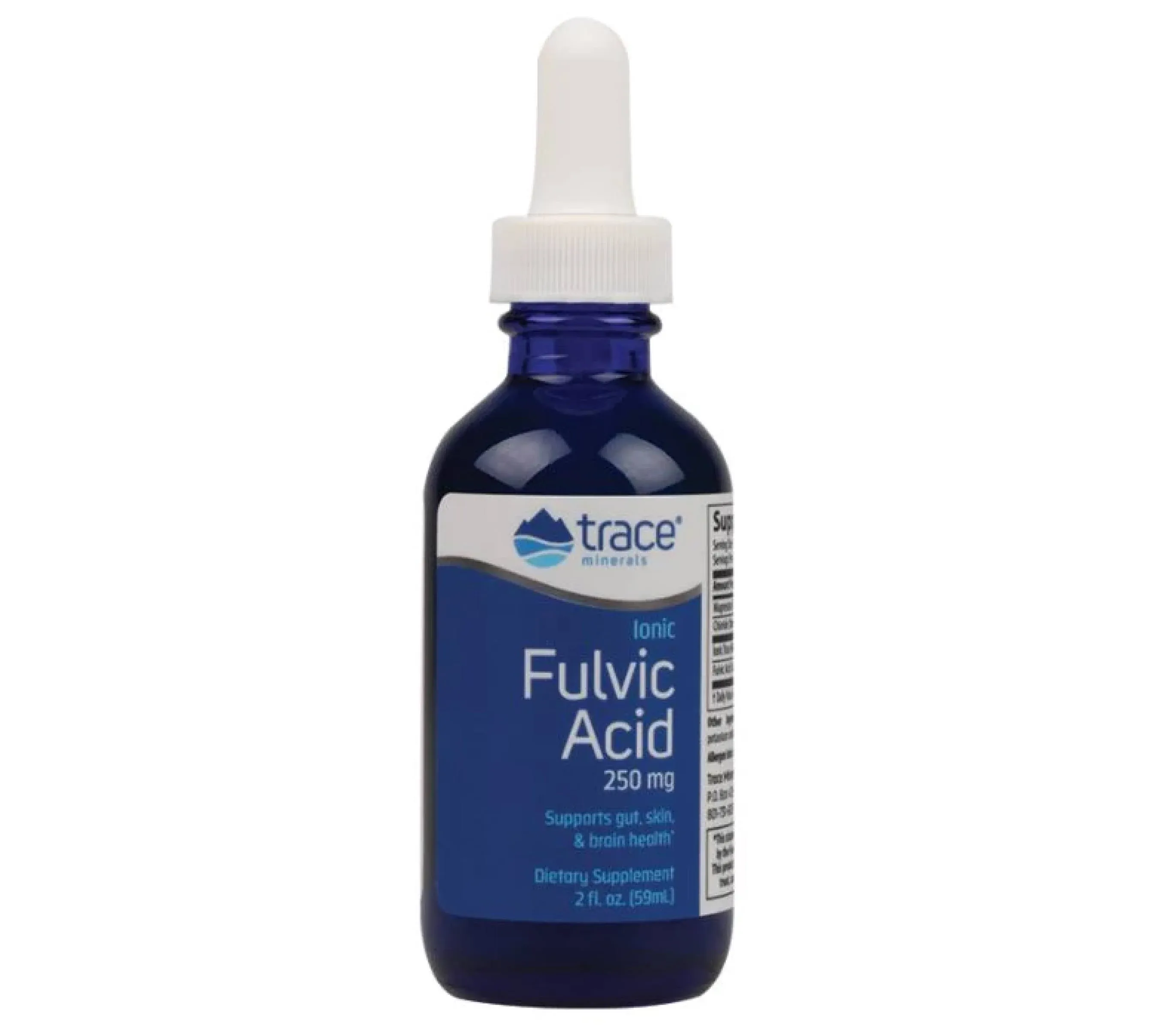 Trace Minerals - Ionic Fulvic Acid, 250mg - 59 ml.