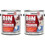 Rust-Oleum 270976 White Zinsser B-I-N Advanced Synthetic Shellac Primer, 1 Gal Can (Pack of 2)