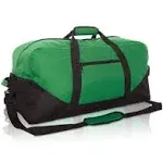 Dalix 25" Big Adventure Large Gym Sports Duffle Bag in Dark Green