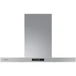 36&quot; Bespoke Smart Wall Mount Hood in Clean Grey