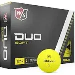 2023 Wilson Staff Duo Soft Golf Ball, White, 12-Pack