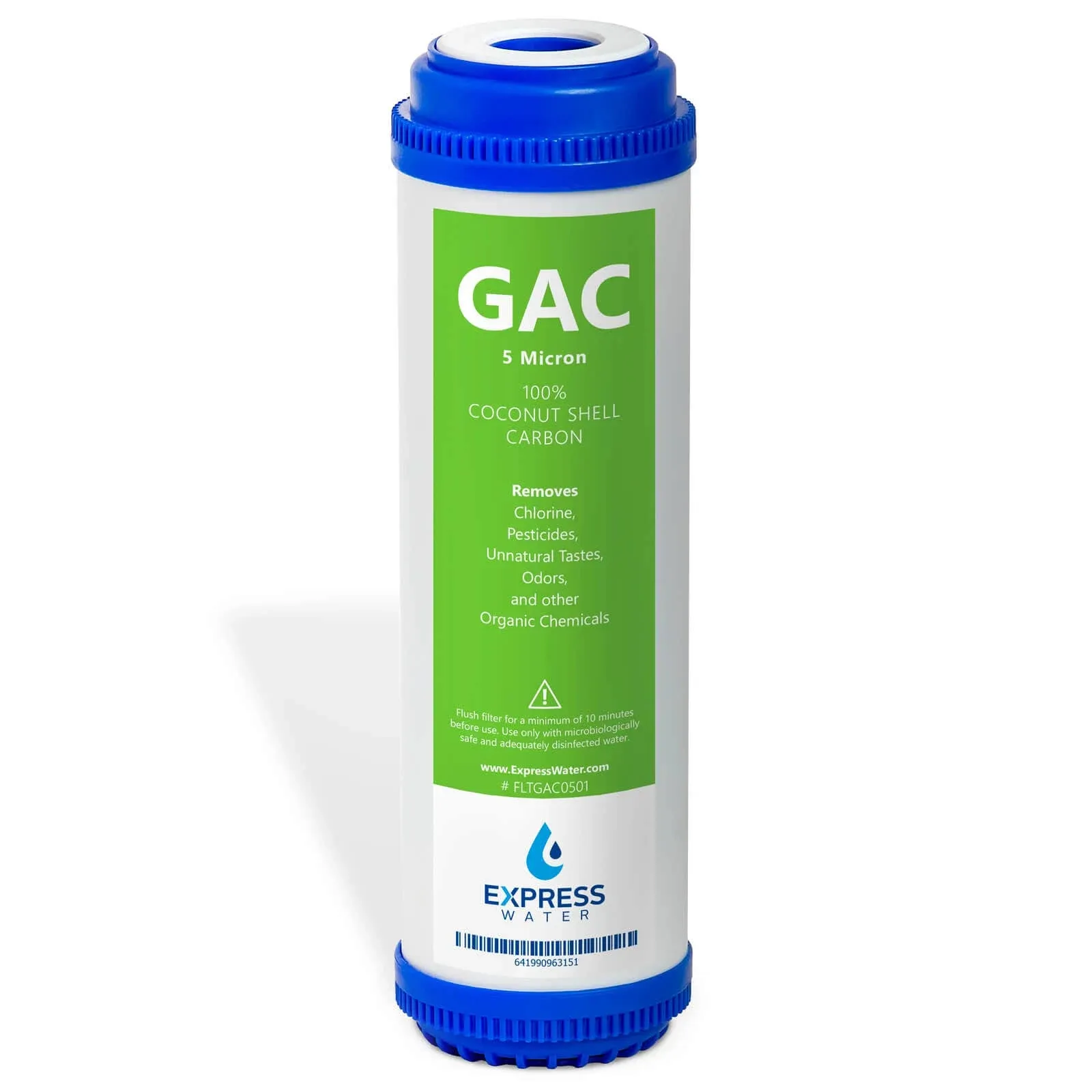 B11 Granular Activated Carbon Water Filter Replacement – 10 inch – 5 Micron GAC