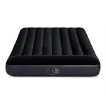 Intex Dura Beam Pillow Rest Standard Classic Air Bed Inflatable Mattress, Full