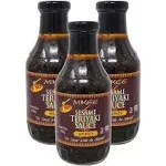 Mikee Teriyaki Sauce, Sesame, Bold & Spicy - 20 oz