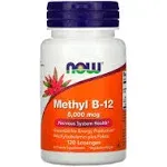 Methyl B-12 5000mcg (120 Pastilhas) - Now Foods