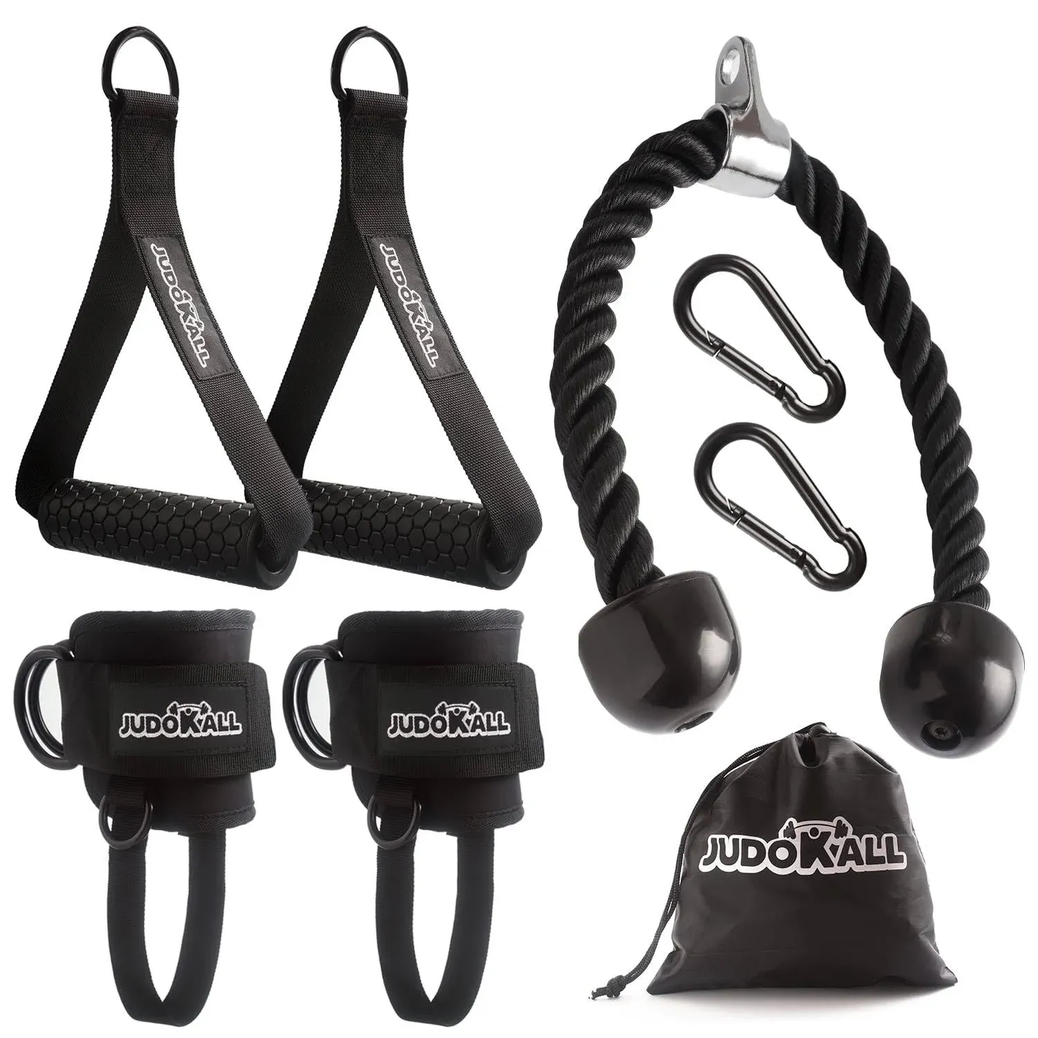 LAT Pull Down Attachments Pulley Exercise Equipment Accessories Set.