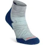 Smartwool Women's Light Gray Run Targeted Cushion Ankle Socks