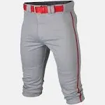 Easton Rival+ Piped Knicker Baseball Pant Adult M / Grey/Red