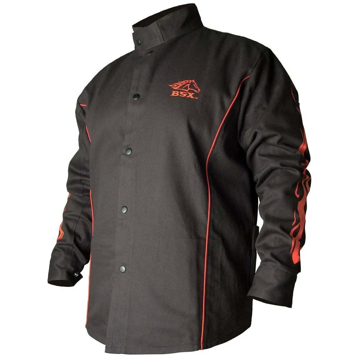 Black Stallion BSX Contoured FR Cotton Welding Jacket