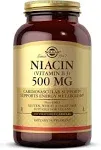 Solgar - Niacin (Vitamin B3) 500 mg Vegetable Capsules - 250