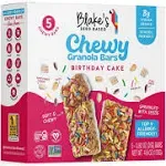 Blakes Seed Based Bars Chewy Birthday Cake 5bars 4.6 Oz (Pack Of 6)