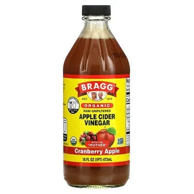 Bragg Cranberry Apple Cider Vinegar, Organic, - 16 fl oz