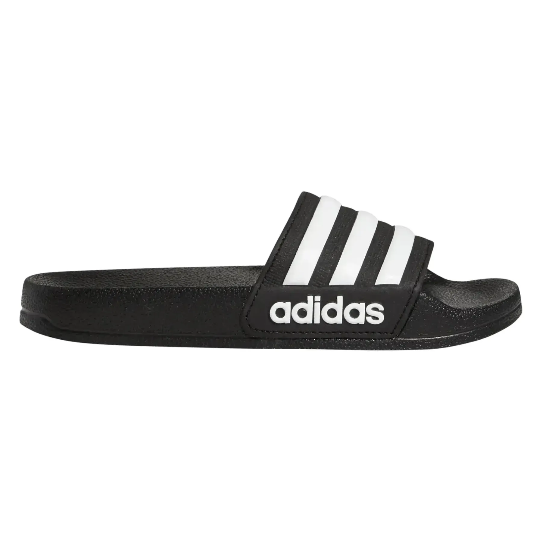 Adidas Adilette Kids' Slide Sandals, Boy's, Size: 6, Black White