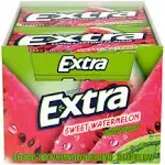 Extra Gum, Sugar Free, Sweet Watermelon - 35 sticks