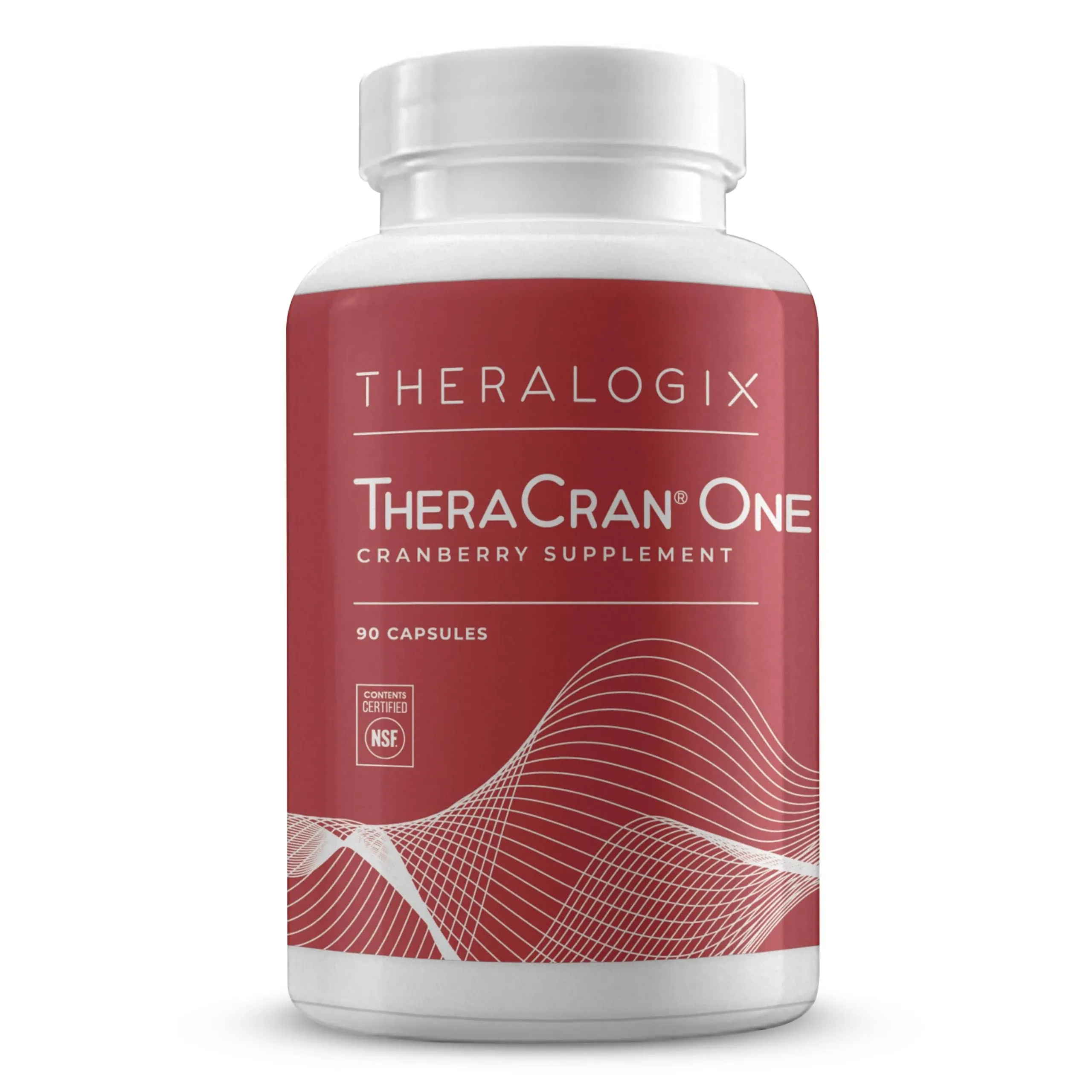 TheraCran One Cranberry Supplement | 36mg PACs Per Capsule | Cranberry Extract, Supports Urinary Tract Health | 90 Day Supply