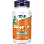 Sélénium 200 mcg 90 capsules Now Foods