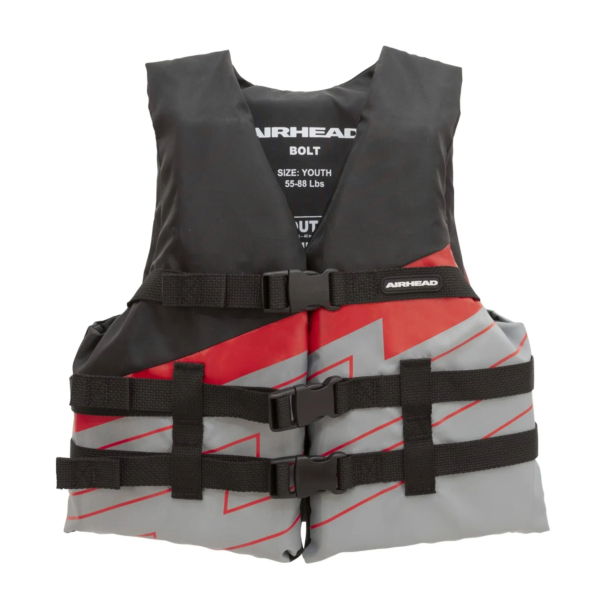 Airhead Bolt Life Vest | Closed Sided PFD | Child, Youth and Adult