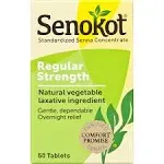 Senokot Regular Strength 50 cap 06/2025 *FREE SHIPPING*