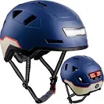 XNITO Bike Helmet with LED Lights - Urban Bicycle Helmet for Adults, Men,, CPSC