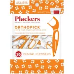 Plackers Orthopick C/36 Fio Haste Dental Aparelho Ortodontic