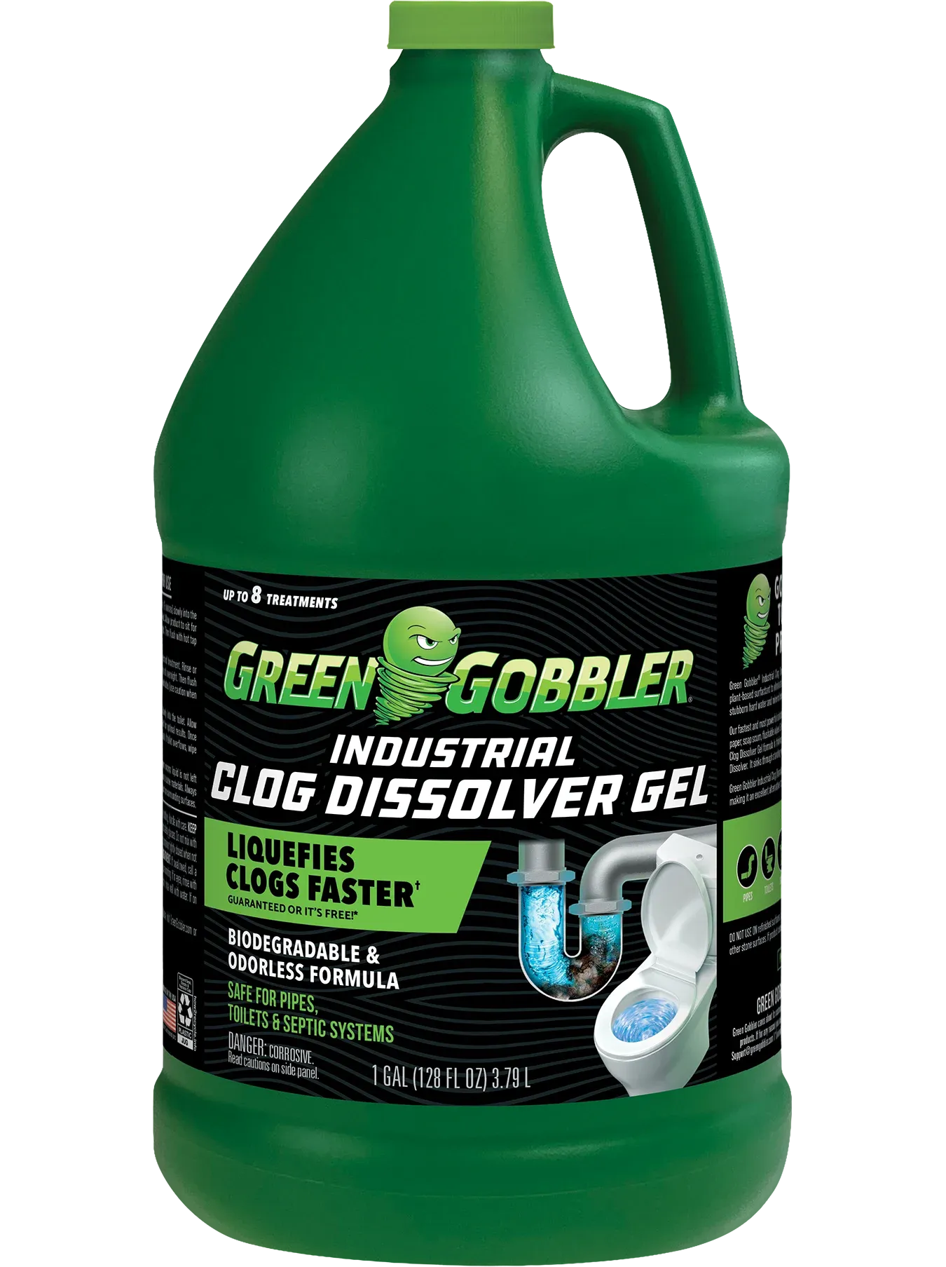 Green Gobbler Industrial Strength Gel Grease and Hair Clog Remover