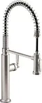 Edalyn by Studio McGee Semi-Professional Kitchen Sink Faucet with Two-Function Sprayhead Vibrant Stainless