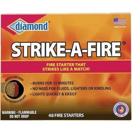 Strike-A-Fire Firestarter Matches, 48-Ct.